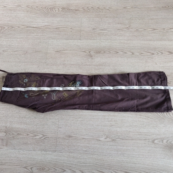 MEXX Brown with Floral Print Wide Pants - Picture 8 of 10